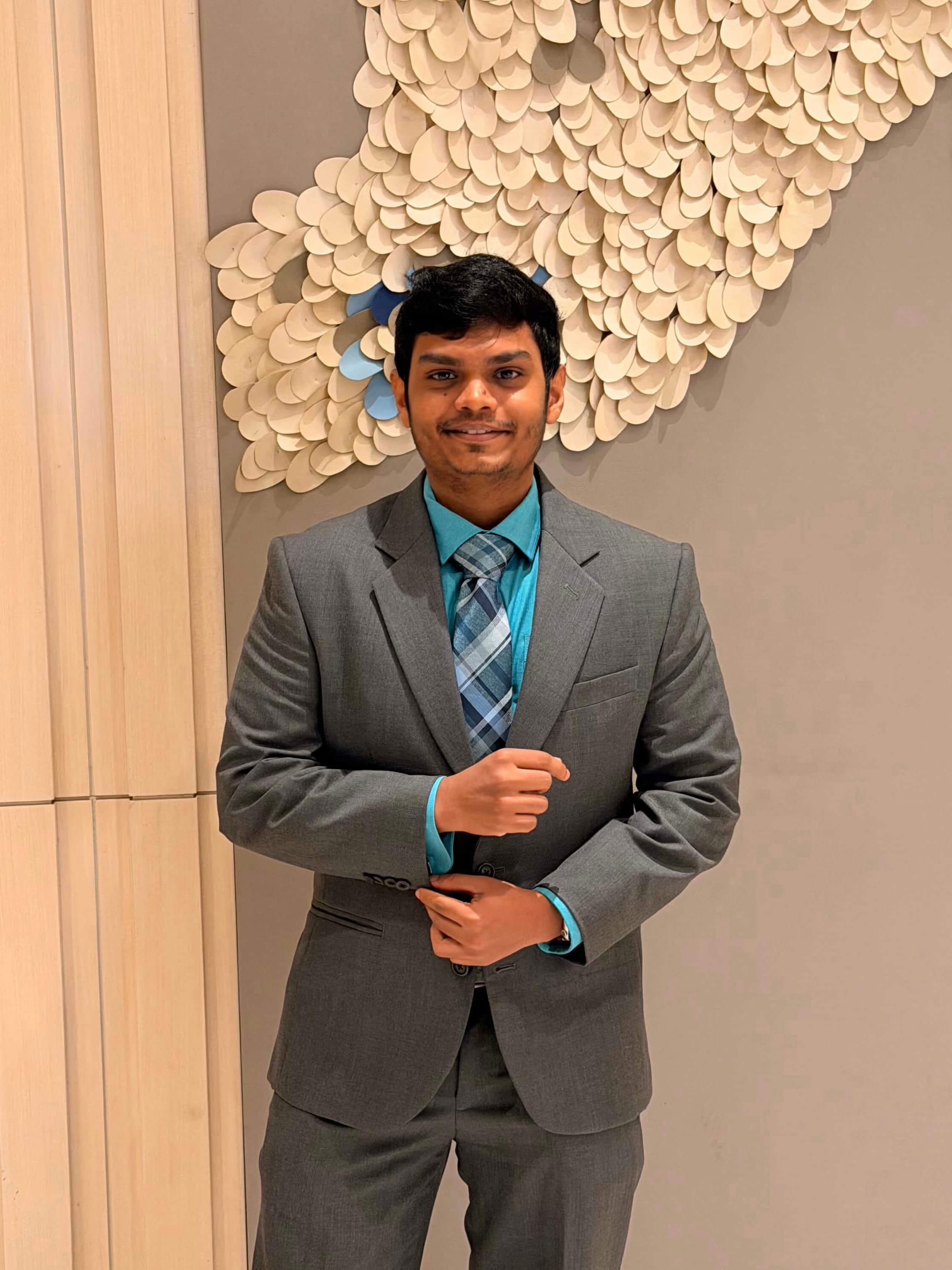 Haritha at a friend's wedding
