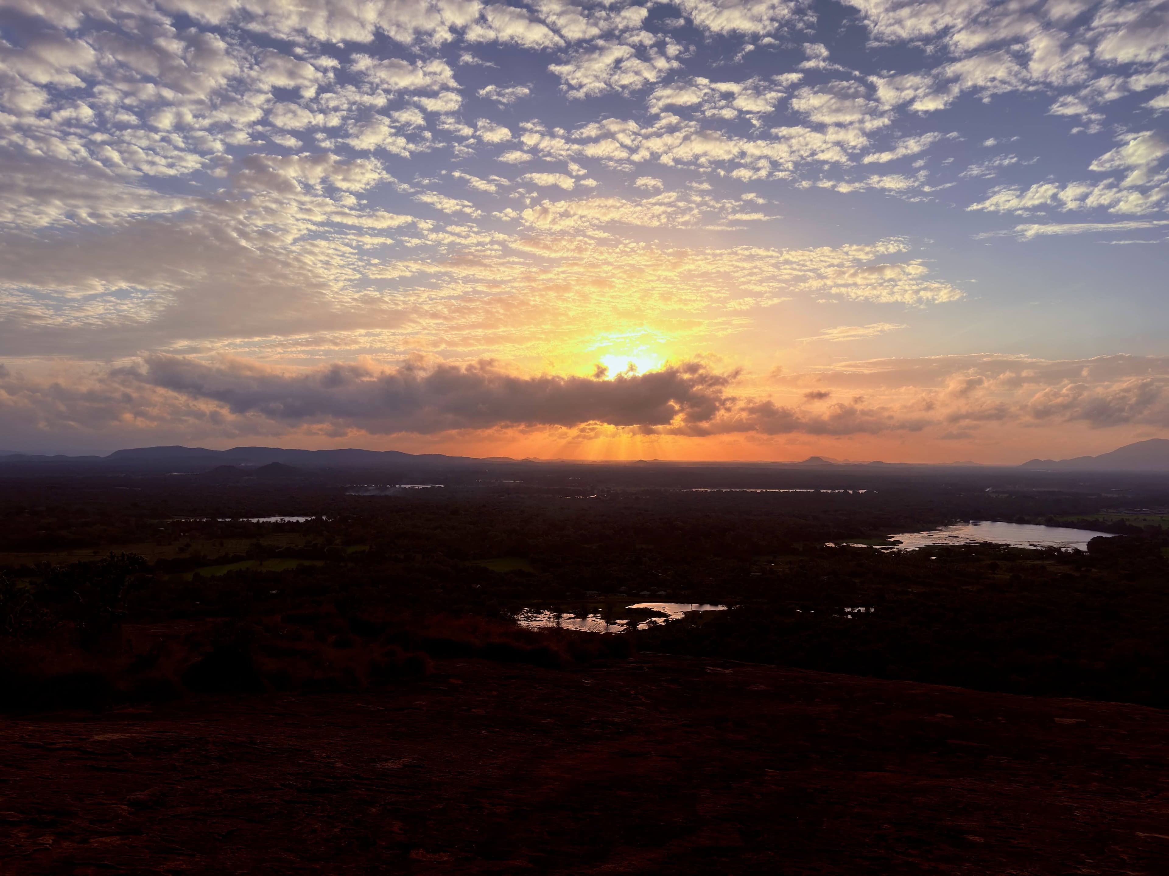 Photo taken at Pidurangala, Sri Lanka
