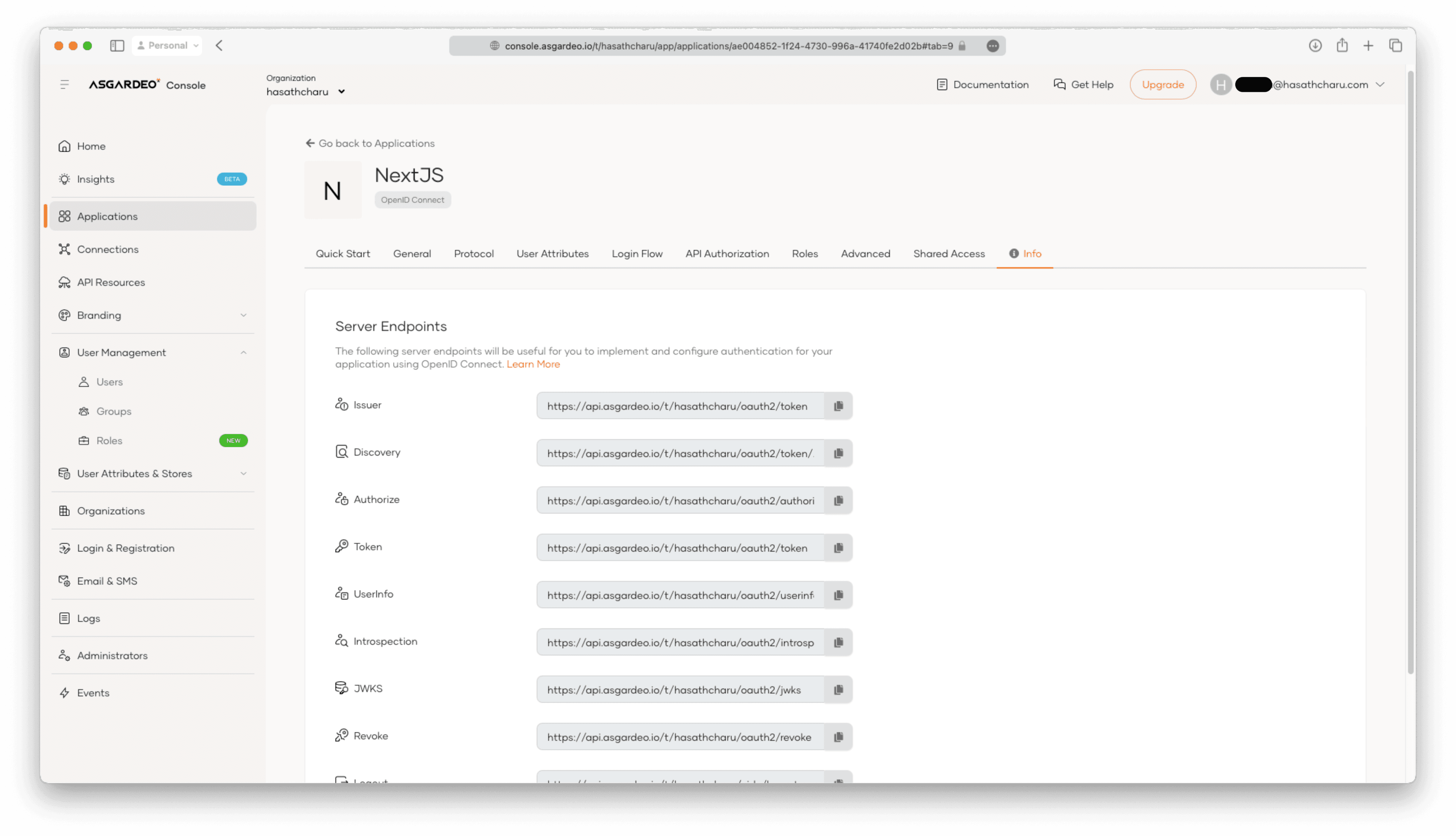 OAuth2 URLs