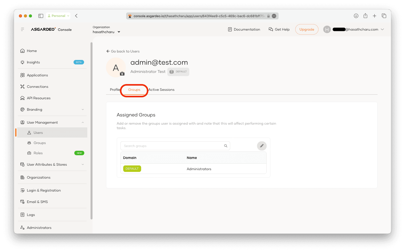 Verifying group members
