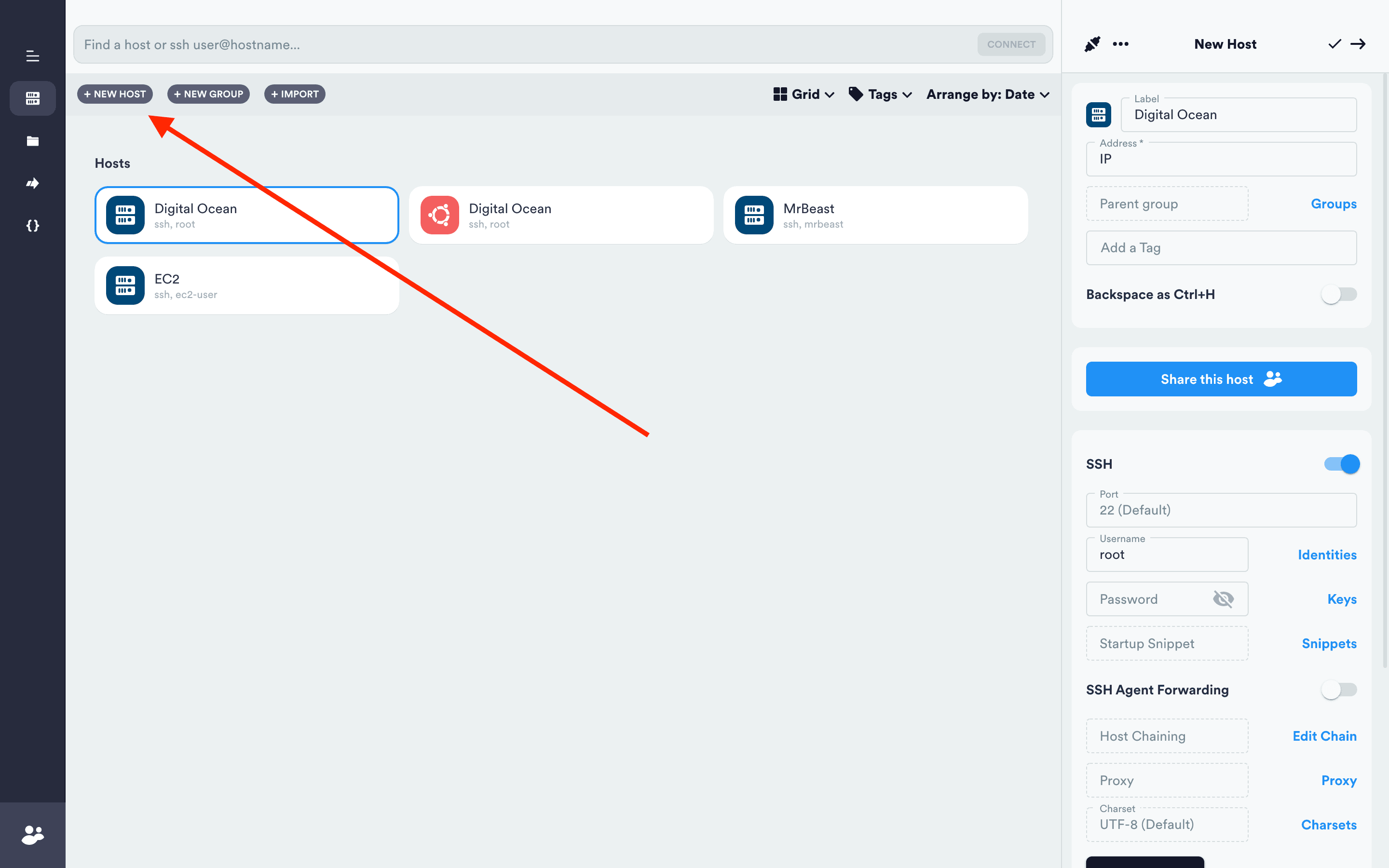 Termius Client